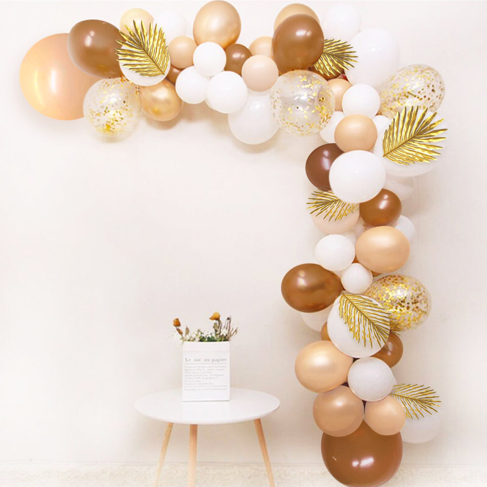  Balloon Arch Kit, SCMDOTI Double Stuffed Nude Beige White Gold  Balloon Garland Kit Neutral Balloon Arch for Boho Party, Baby Shower  Decoration, Birthday, Weddings, Neutral Gender Reveal Party Deco : Toys